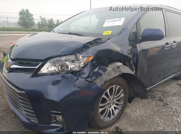 5TDYZ3DC3LS056515 2020 TOYOTA SIENNA Dark Blue Vista frontal