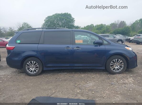 5TDYZ3DC3LS056515 2020 TOYOTA SIENNA Dark Blue Vista interior trasera