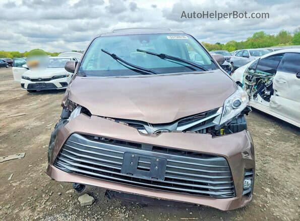 5TDYZ3DC3LS067174 2020 TOYOTA SIENNA Tan Widok z przodu