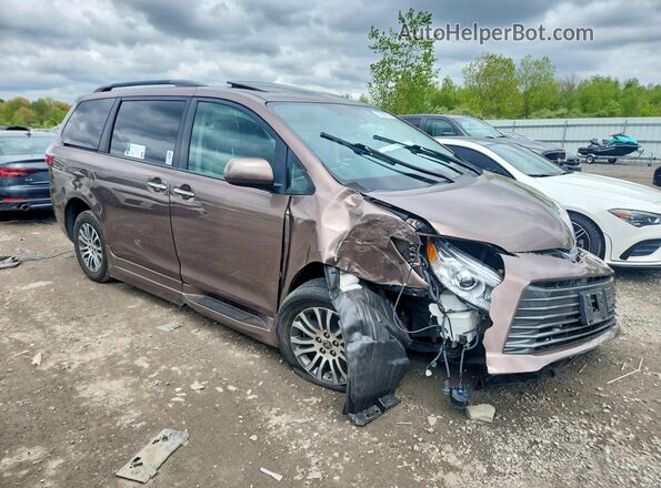 5TDYZ3DC3LS067174 2020 TOYOTA SIENNA Tan Przód prawy