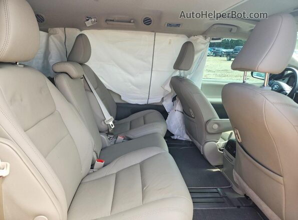 5TDYZ3DC3LS076750 2020 TOYOTA SIENNA Red Rear interior view