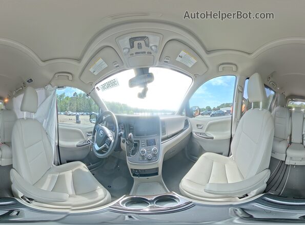 5TDYZ3DC3LS076750 2020 TOYOTA SIENNA Red 360 interior view
