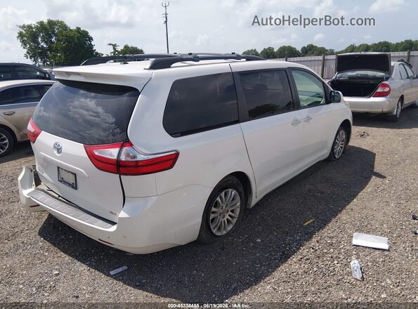5TDYZ3DC4HS791902 2017 TOYOTA SIENNA White Tył prawy
