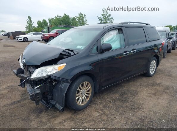 5TDYZ3DC4HS839480 2017 TOYOTA SIENNA Черный 