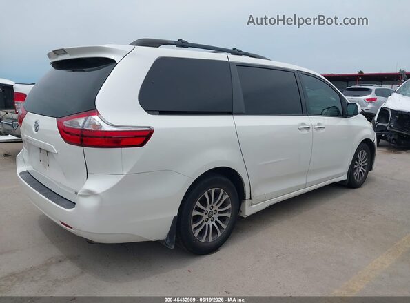 5TDYZ3DC4JS934983 2018 TOYOTA SIENNA Белый Задняя правая четверть