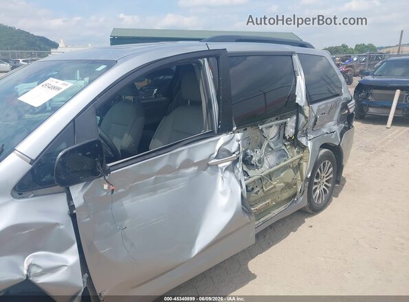 5TDYZ3DC4JS947670 2018 TOYOTA SIENNA Silver Vista frontal