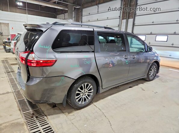 5TDYZ3DC4JS962685 2018 TOYOTA SIENNA Серый Задняя правая четверть