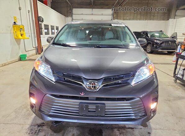 5TDYZ3DC4JS962685 2018 TOYOTA SIENNA Серый Вид спереди