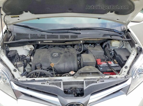 5TDYZ3DC4LS085389 2020 TOYOTA SIENNA White Widok komory silnika