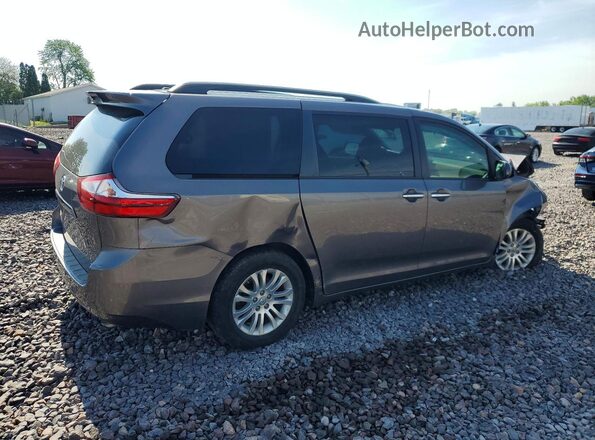 5TDYZ3DC5HS804141 2017 TOYOTA SIENNA Gray Rear right