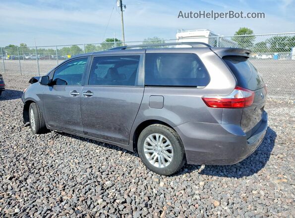5TDYZ3DC5HS804141 2017 TOYOTA SIENNA Gray Rear left