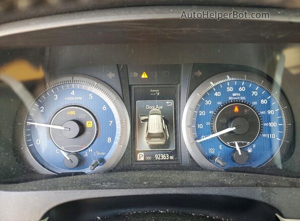5TDYZ3DC5HS832862 2017 TOYOTA SIENNA White Vista del cuadro de instrumentos