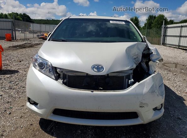 5TDYZ3DC5HS832862 2017 TOYOTA SIENNA White Vista frontal