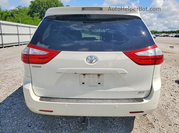 5TDYZ3DC5HS832862 2017 TOYOTA SIENNA White Vista trasera