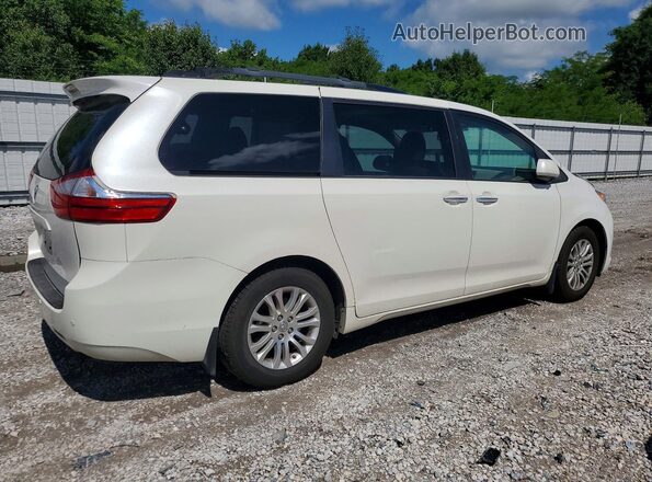 5TDYZ3DC5HS832862 2017 TOYOTA SIENNA White Trasero derecho