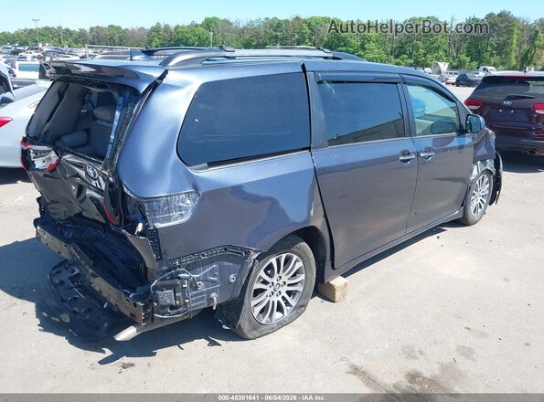 5TDYZ3DC5JS939609 2018 TOYOTA SIENNA Blue Trasero derecho