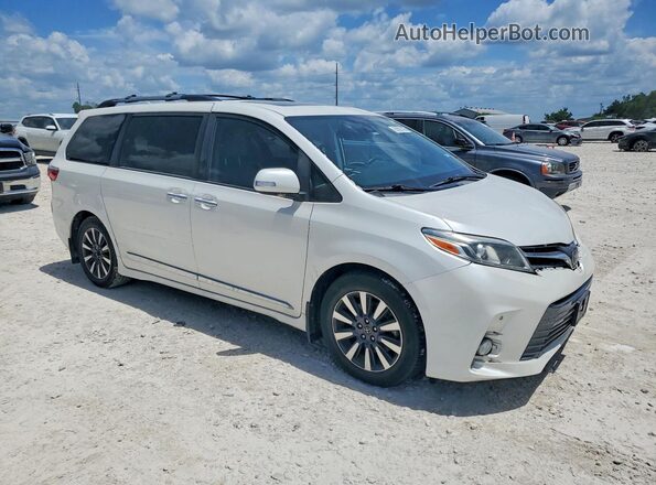 5TDYZ3DC5LS022947 2020 TOYOTA SIENNA Белый Передняя правая четверть