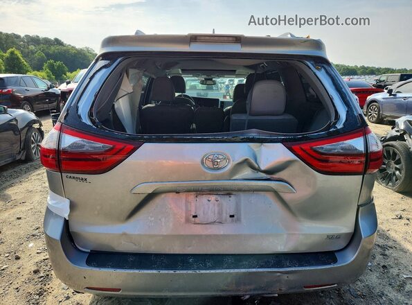 5TDYZ3DC5LS050070 2020 TOYOTA SIENNA Silver Vista trasera