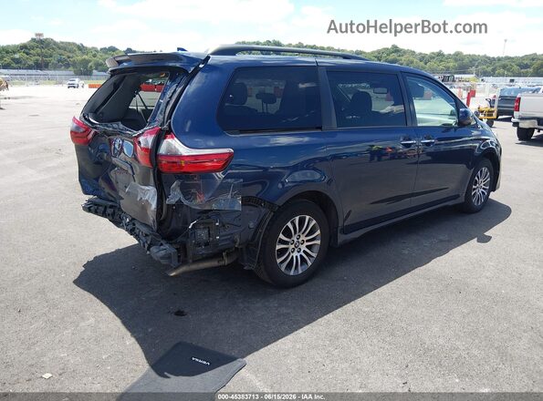 5TDYZ3DC5LS052689 2020 TOYOTA SIENNA Blue უკანა მარჯვენა