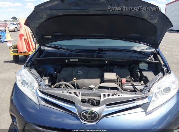 5TDYZ3DC5LS052689 2020 TOYOTA SIENNA Blue უკანა ხედი
