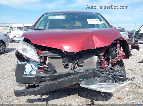 5TDYZ3DC5LS064938 2020 TOYOTA SIENNA Red Rear interior view