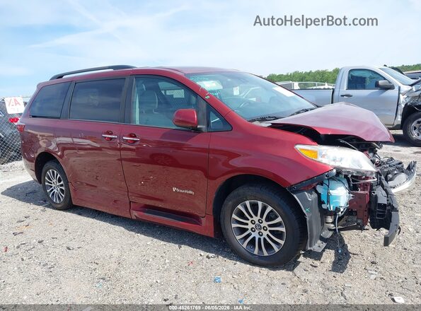 5TDYZ3DC5LS064938 2020 TOYOTA SIENNA Red 360 interior view