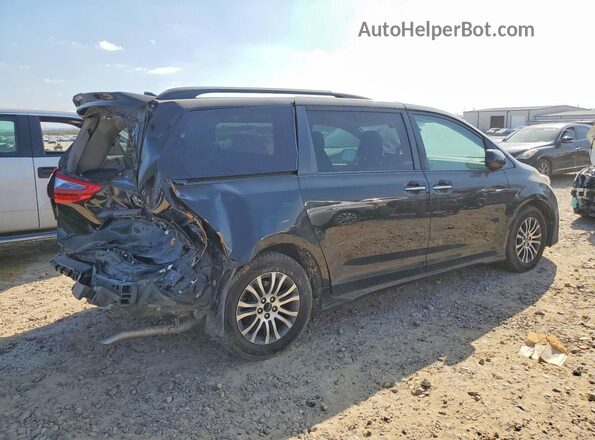 5TDYZ3DC5LS070402 2020 TOYOTA SIENNA Black უკანა მარჯვენა