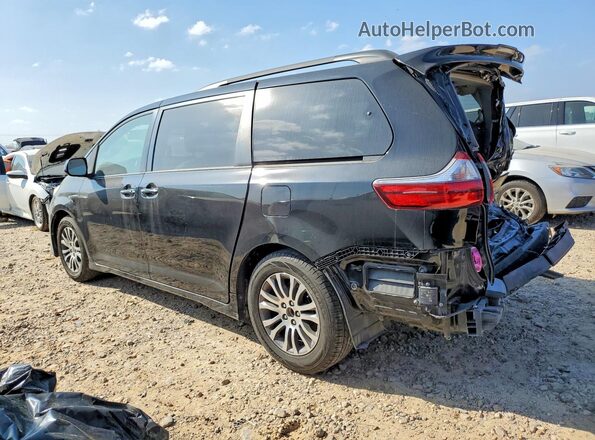 5TDYZ3DC5LS070402 2020 TOYOTA SIENNA Black უკანა მარცხენა