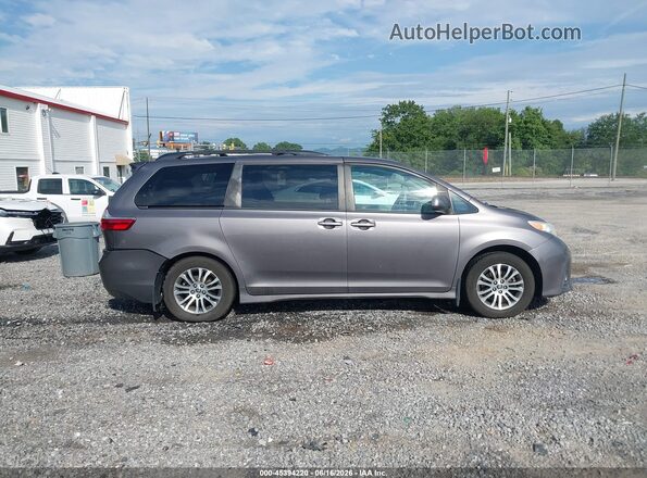 5TDYZ3DC6LS057626 2020 TOYOTA SIENNA Gray Vista interior trasera