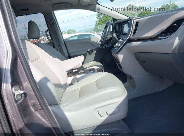 5TDYZ3DC6LS057626 2020 TOYOTA SIENNA Gray Vista interior delantera