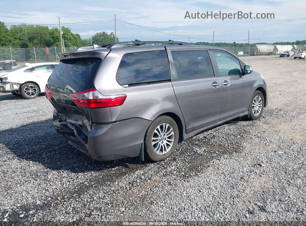 5TDYZ3DC6LS057626 2020 TOYOTA SIENNA Gray Trasero derecho