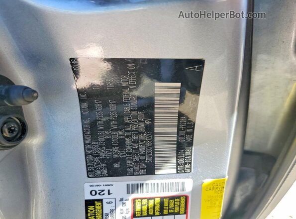 5TDYZ3DC7HS812273 2017 TOYOTA SIENNA Silver Engine compartment view