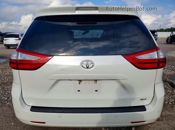 5TDYZ3DC7HS867113 2017 TOYOTA SIENNA White Vista trasera