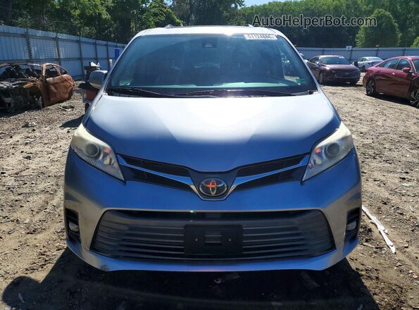 5TDYZ3DC7JS917403 2018 TOYOTA SIENNA Silver Դիմացի տեսք