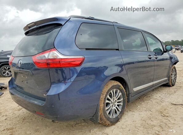 5TDYZ3DC7LS062852 2020 TOYOTA SIENNA Blue Задня права чверть