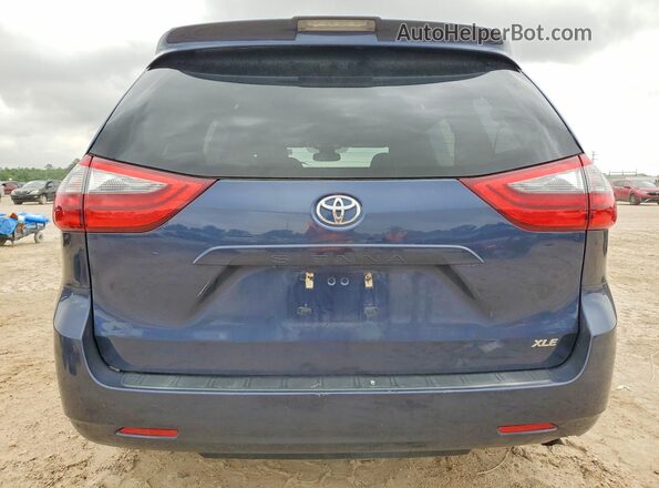 5TDYZ3DC7LS062852 2020 TOYOTA SIENNA Blue Вид ззаду