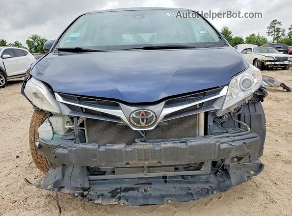 5TDYZ3DC7LS062852 2020 TOYOTA SIENNA Blue Вид спереду