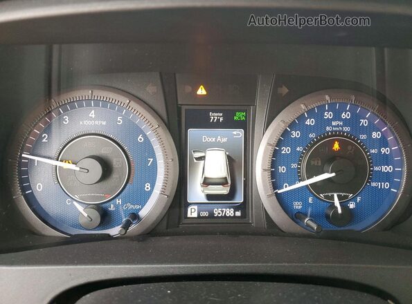 5TDYZ3DC7LS062852 2020 TOYOTA SIENNA Blue Вид щитка приладів