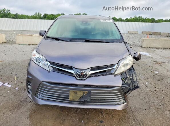 5TDYZ3DC8JS910525 2018 TOYOTA SIENNA Gray 