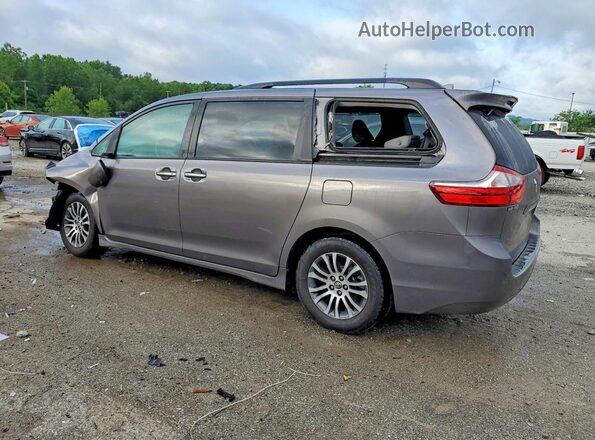 5TDYZ3DC8JS910525 2018 TOYOTA SIENNA Gray 