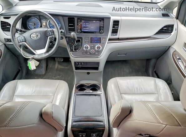 5TDYZ3DC8JS910525 2018 TOYOTA SIENNA Gray 