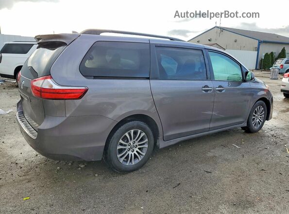 5TDYZ3DC8JS910525 2018 TOYOTA SIENNA Gray 