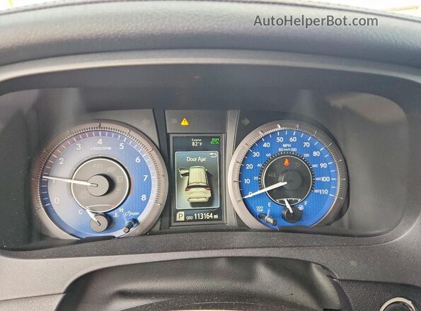 5TDYZ3DC8KS994458 2019 TOYOTA SIENNA White Instrument cluster view