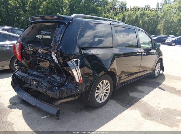 5TDYZ3DC9HS873446 2017 TOYOTA SIENNA Black Trasero derecho