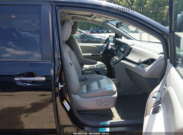 5TDYZ3DC9HS873446 2017 TOYOTA SIENNA Black Vista interior delantera