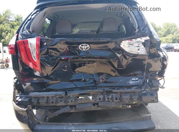 5TDYZ3DC9HS873446 2017 TOYOTA SIENNA Black Vista frontal
