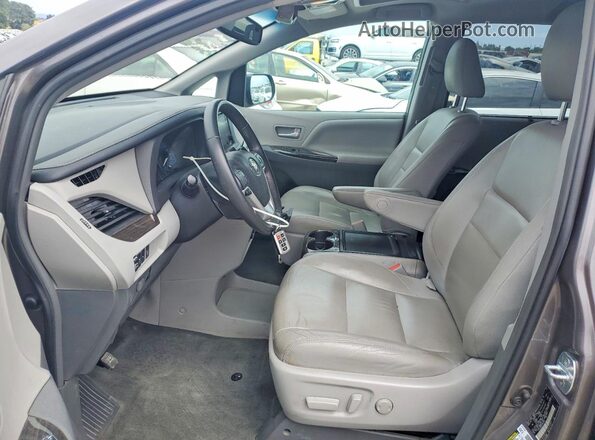 5TDYZ3DC9HS891655 2017 TOYOTA SIENNA Gray 