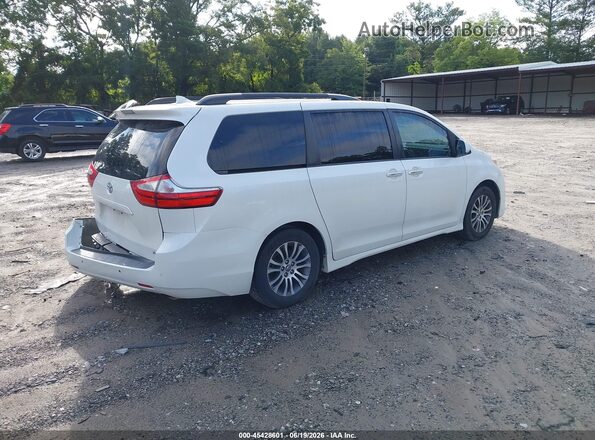 5TDYZ3DC9JS902630 2018 TOYOTA SIENNA White Задня права чверть