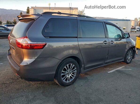 5TDYZ3DC9JS914504 2018 TOYOTA SIENNA Серый 