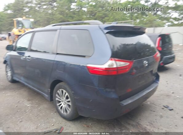 5TDYZ3DC9JS960141 2018 TOYOTA SIENNA Blue Rear left